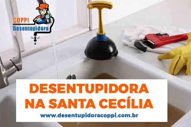 Empresa Desentupidora na Santa Cecilia