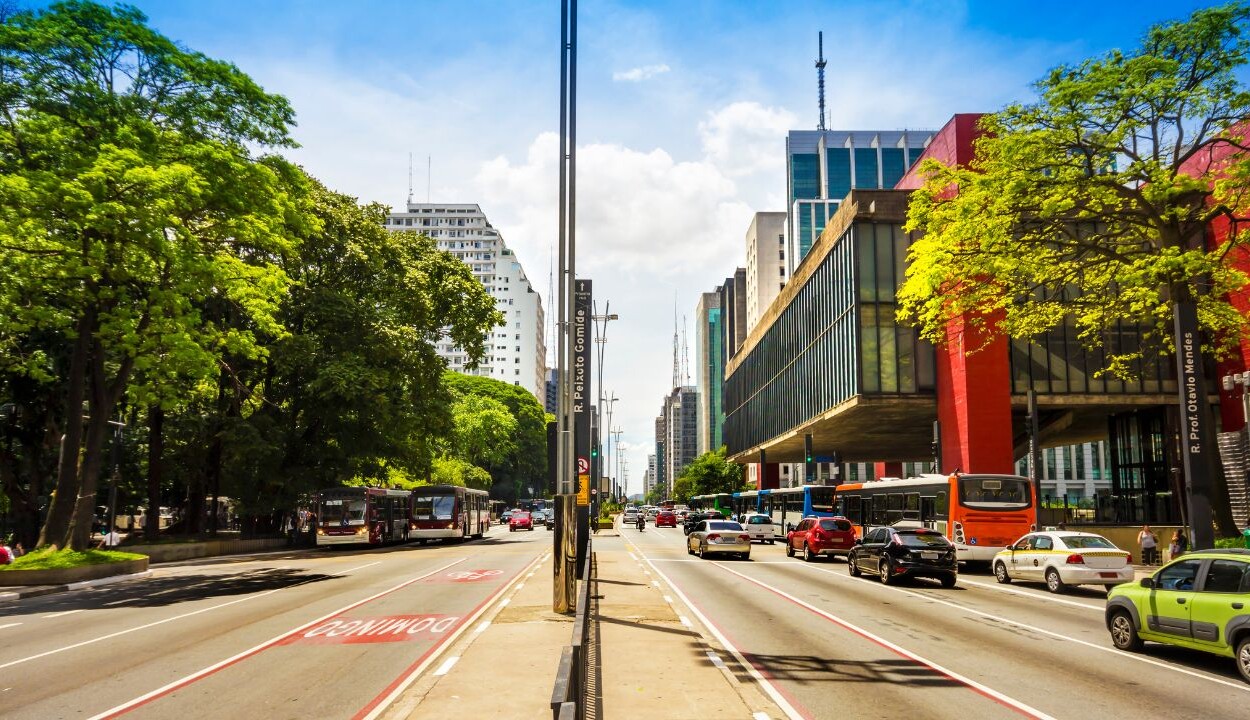 Desentupidora na avenida Paulista